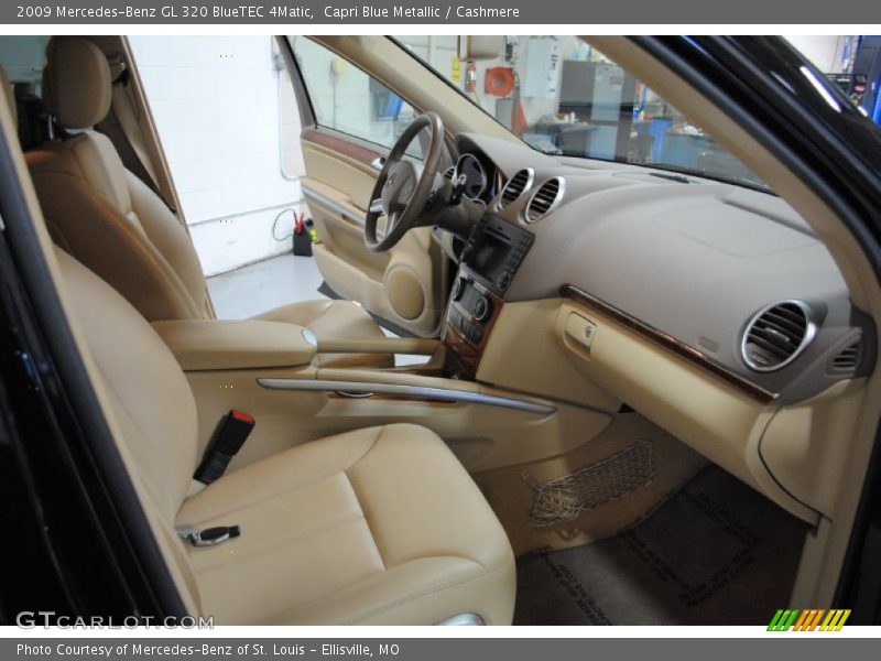 Capri Blue Metallic / Cashmere 2009 Mercedes-Benz GL 320 BlueTEC 4Matic