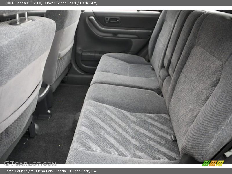 Clover Green Pearl / Dark Gray 2001 Honda CR-V LX
