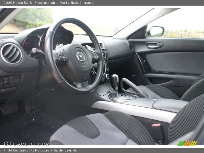  2006 RX-8  Black/Chaparral Interior