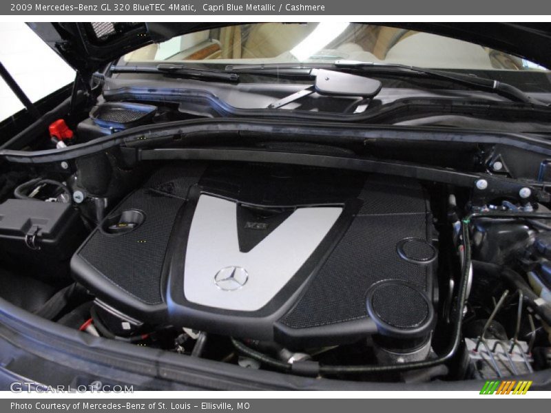 Capri Blue Metallic / Cashmere 2009 Mercedes-Benz GL 320 BlueTEC 4Matic