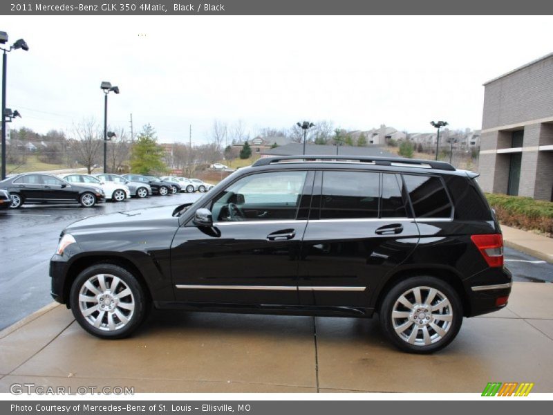 Black / Black 2011 Mercedes-Benz GLK 350 4Matic