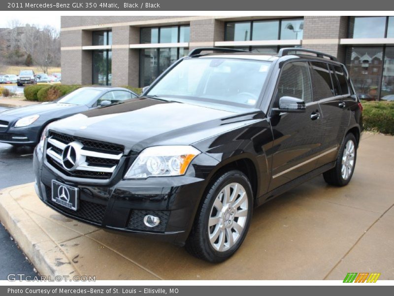 Black / Black 2011 Mercedes-Benz GLK 350 4Matic