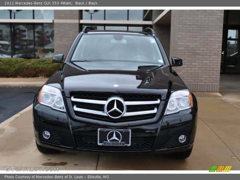 Black / Black 2011 Mercedes-Benz GLK 350 4Matic
