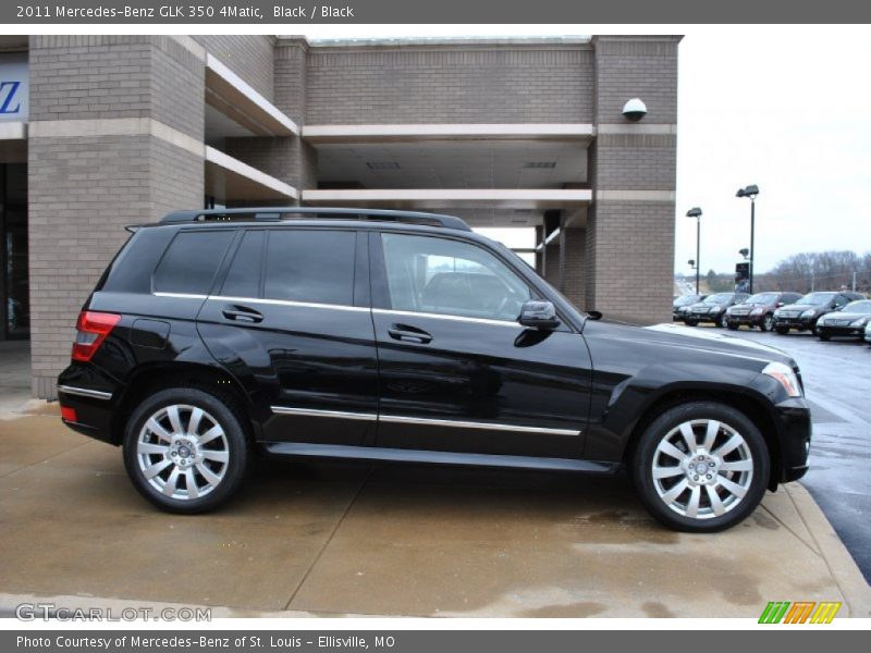 Black / Black 2011 Mercedes-Benz GLK 350 4Matic