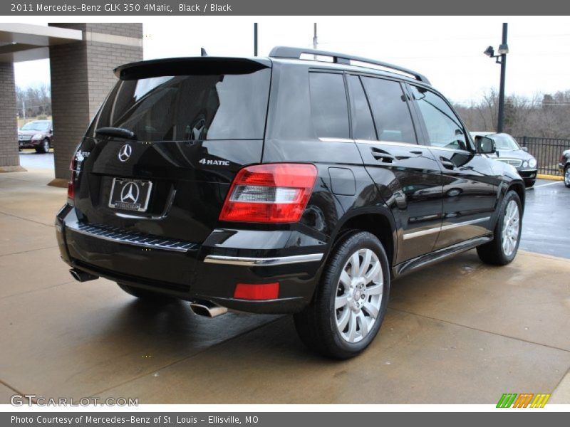Black / Black 2011 Mercedes-Benz GLK 350 4Matic