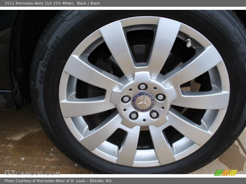 Black / Black 2011 Mercedes-Benz GLK 350 4Matic