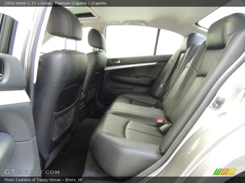 Platinum Graphite / Graphite 2009 Infiniti G 37 x Sedan