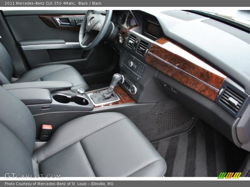 Black / Black 2011 Mercedes-Benz GLK 350 4Matic