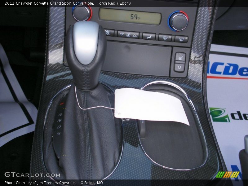  2012 Corvette Grand Sport Convertible 6 Speed Paddle-Shift Automatic Shifter