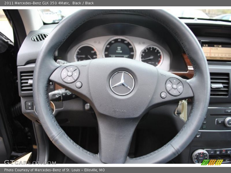 Black / Black 2011 Mercedes-Benz GLK 350 4Matic