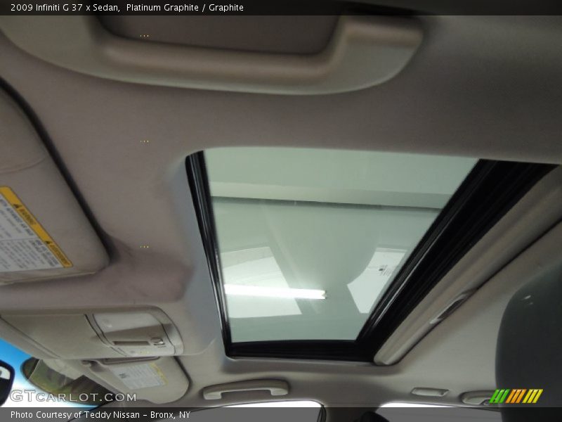 Platinum Graphite / Graphite 2009 Infiniti G 37 x Sedan