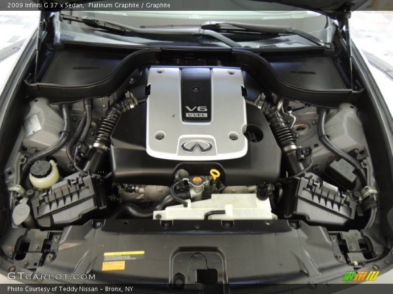  2009 G 37 x Sedan Engine - 3.7 Liter DOHC 24-Valve VVEL V6