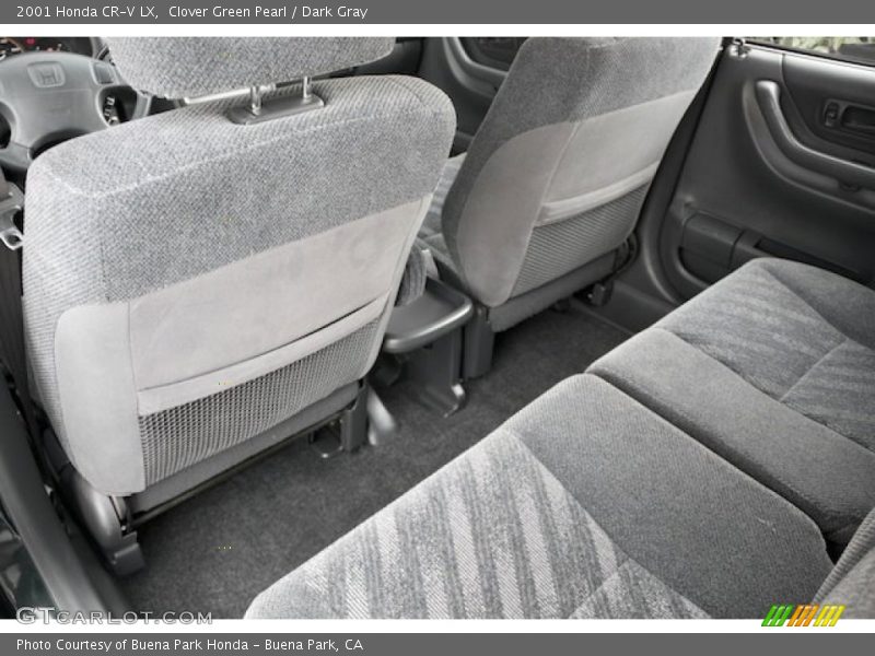 Clover Green Pearl / Dark Gray 2001 Honda CR-V LX