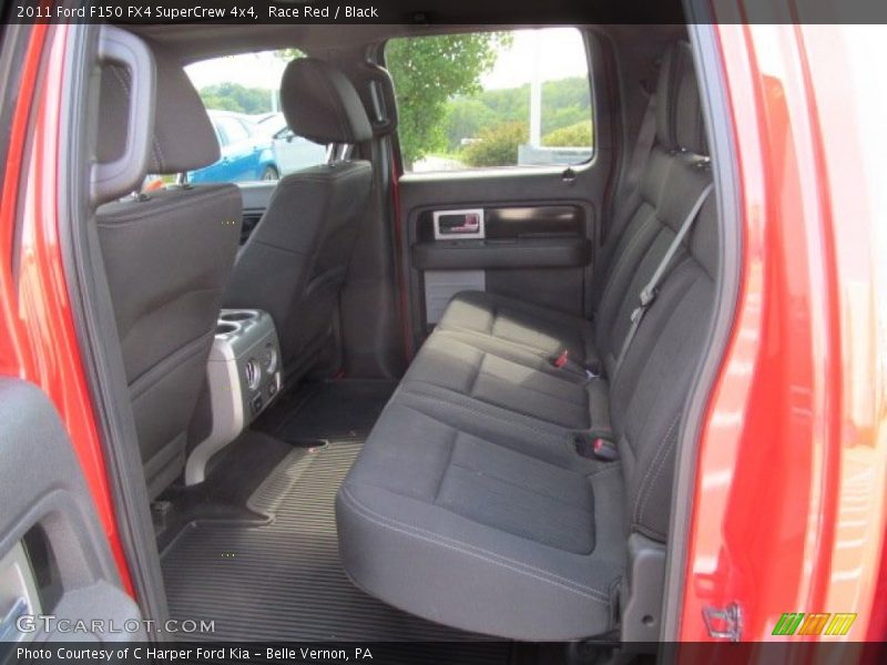 Race Red / Black 2011 Ford F150 FX4 SuperCrew 4x4