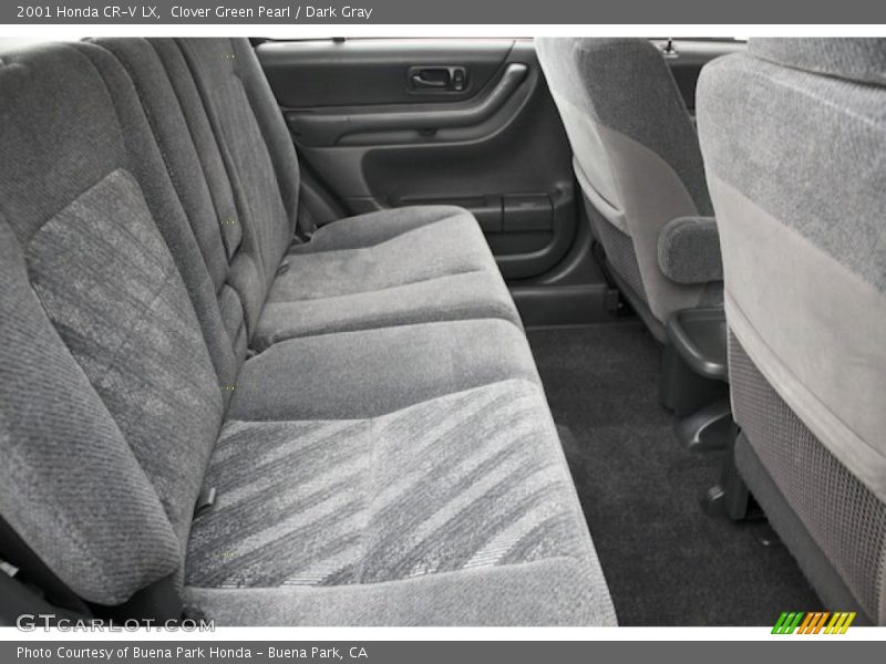 Clover Green Pearl / Dark Gray 2001 Honda CR-V LX