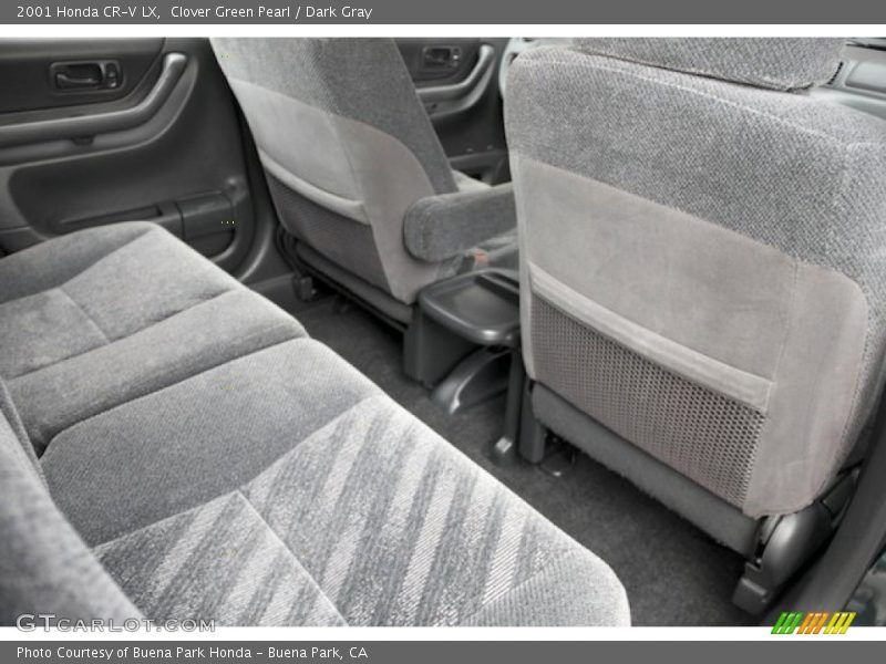 Clover Green Pearl / Dark Gray 2001 Honda CR-V LX