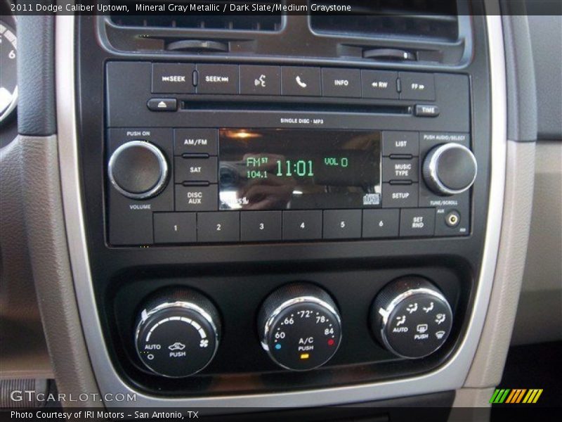 Mineral Gray Metallic / Dark Slate/Medium Graystone 2011 Dodge Caliber Uptown