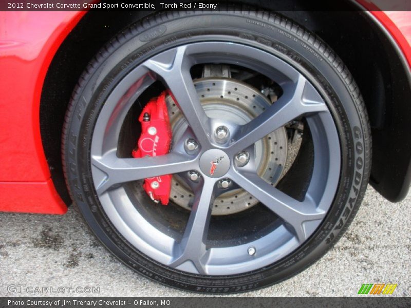  2012 Corvette Grand Sport Convertible Wheel