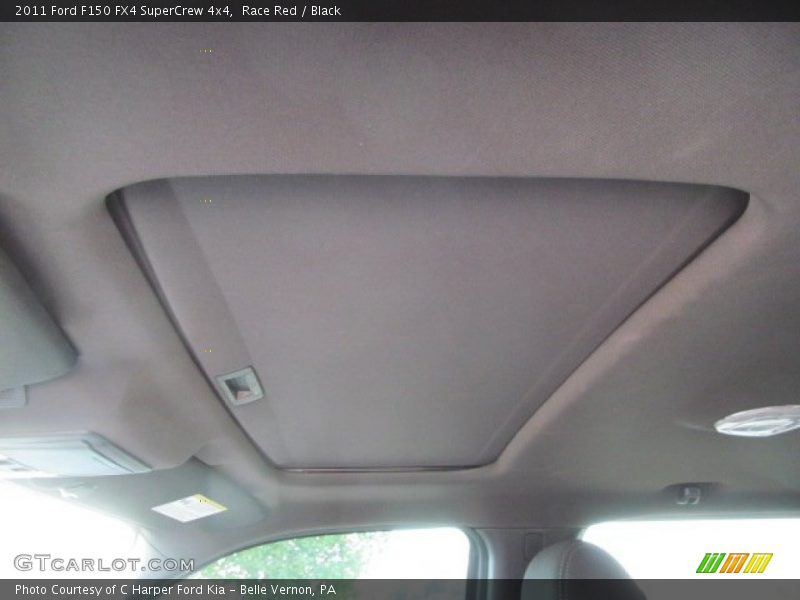 Race Red / Black 2011 Ford F150 FX4 SuperCrew 4x4