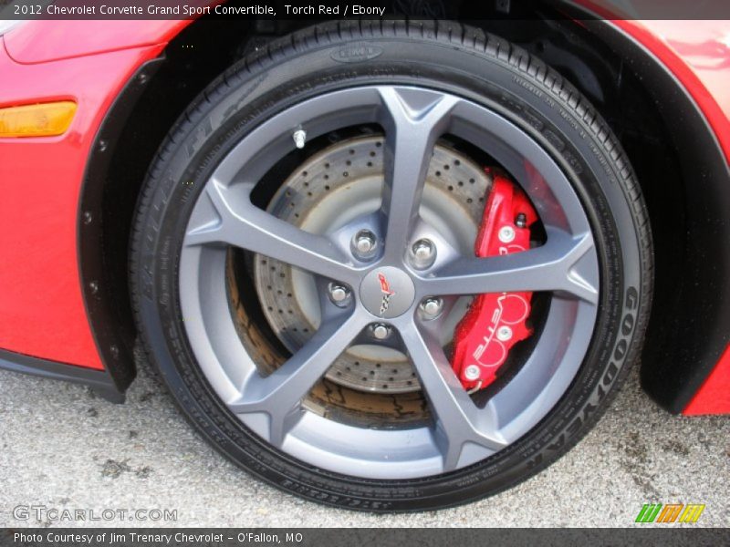  2012 Corvette Grand Sport Convertible Wheel