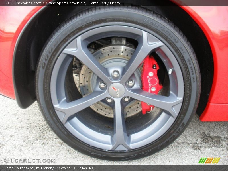  2012 Corvette Grand Sport Convertible Wheel
