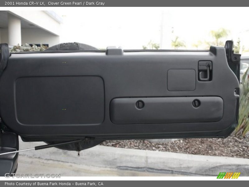 Clover Green Pearl / Dark Gray 2001 Honda CR-V LX