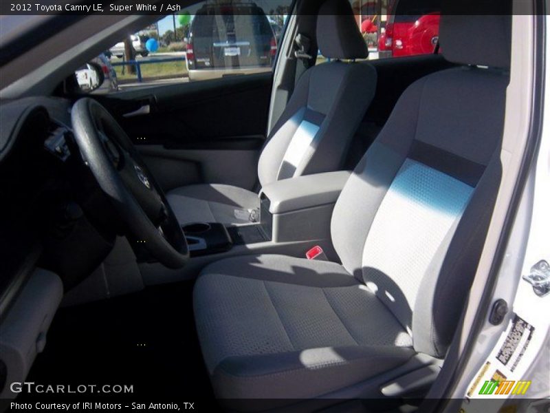 Super White / Ash 2012 Toyota Camry LE