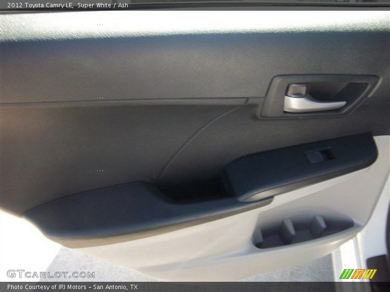 Super White / Ash 2012 Toyota Camry LE