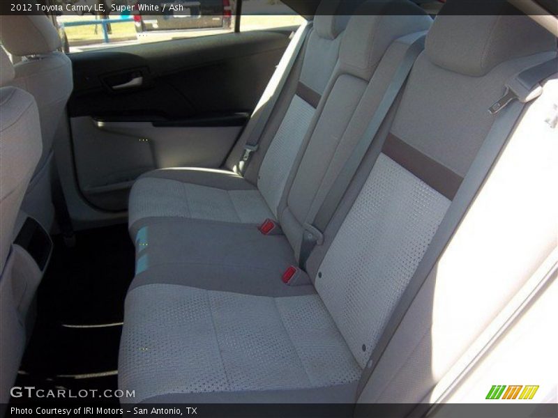 Super White / Ash 2012 Toyota Camry LE
