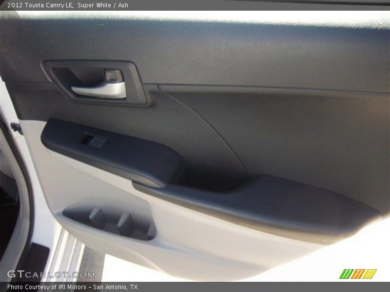Super White / Ash 2012 Toyota Camry LE