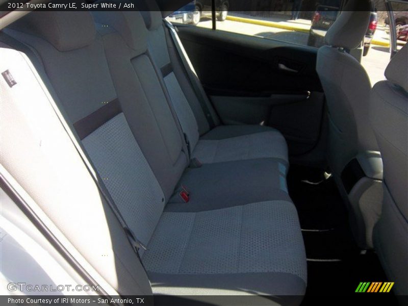 Super White / Ash 2012 Toyota Camry LE