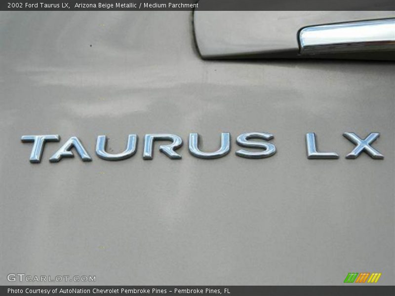  2002 Taurus LX Logo