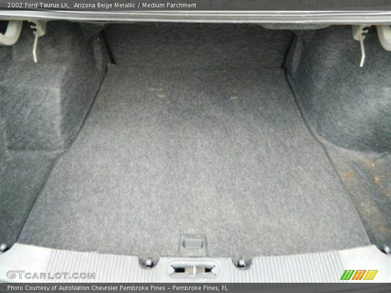  2002 Taurus LX Trunk