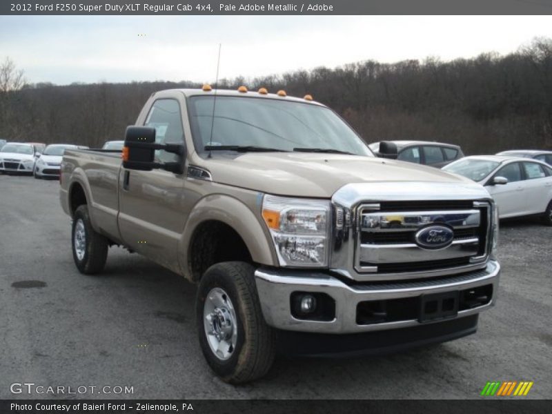 Pale Adobe Metallic / Adobe 2012 Ford F250 Super Duty XLT Regular Cab 4x4