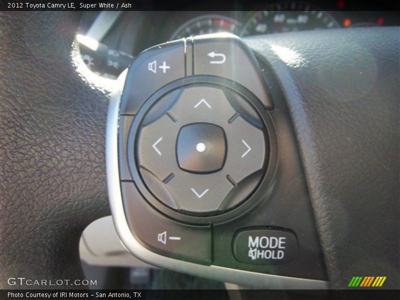 Super White / Ash 2012 Toyota Camry LE