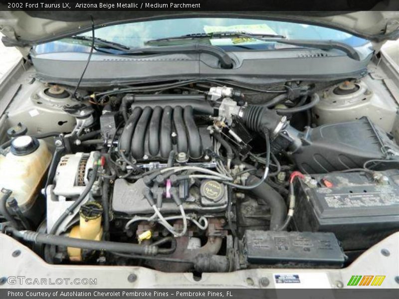  2002 Taurus LX Engine - 3.0 Liter OHV 12-Valve V6