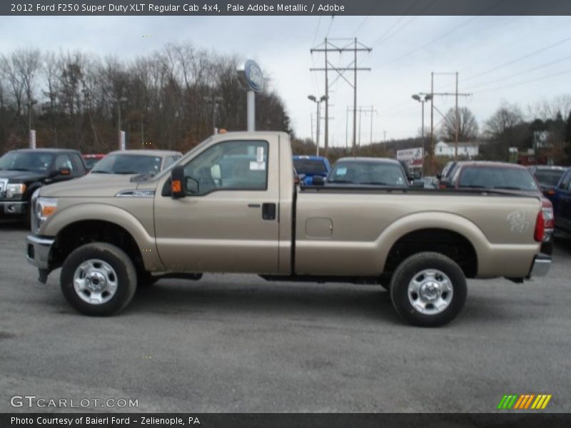 Pale Adobe Metallic / Adobe 2012 Ford F250 Super Duty XLT Regular Cab 4x4