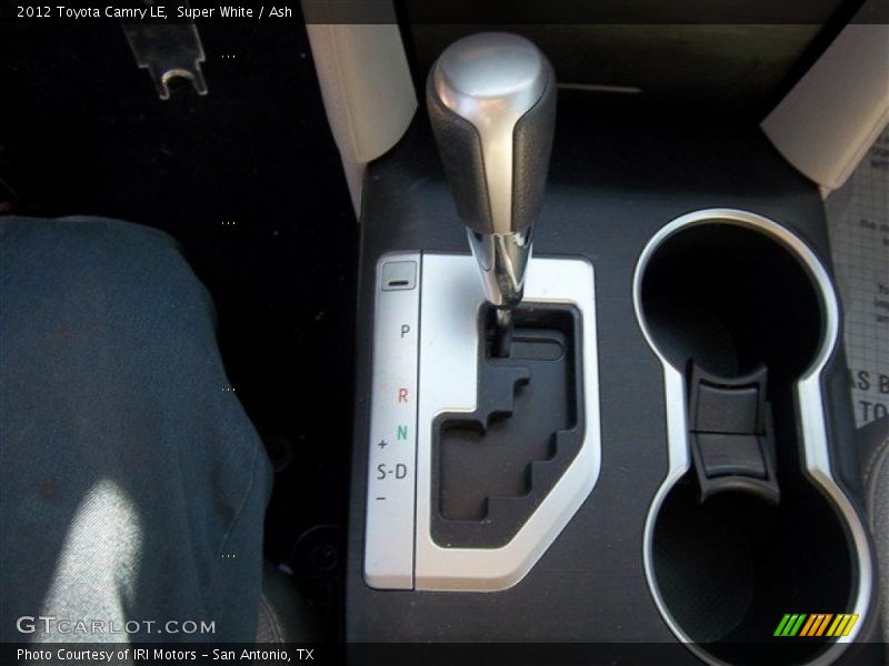 Super White / Ash 2012 Toyota Camry LE