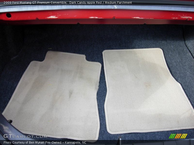 Dark Candy Apple Red / Medium Parchment 2009 Ford Mustang GT Premium Convertible