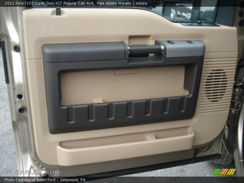Pale Adobe Metallic / Adobe 2012 Ford F250 Super Duty XLT Regular Cab 4x4