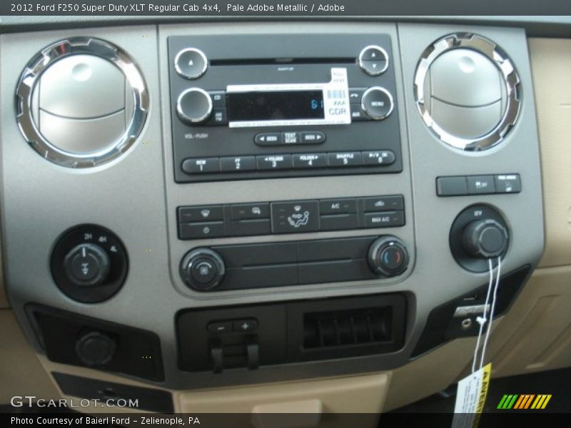 Pale Adobe Metallic / Adobe 2012 Ford F250 Super Duty XLT Regular Cab 4x4