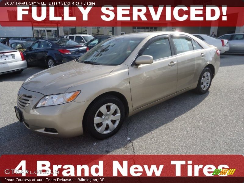 Desert Sand Mica / Bisque 2007 Toyota Camry LE