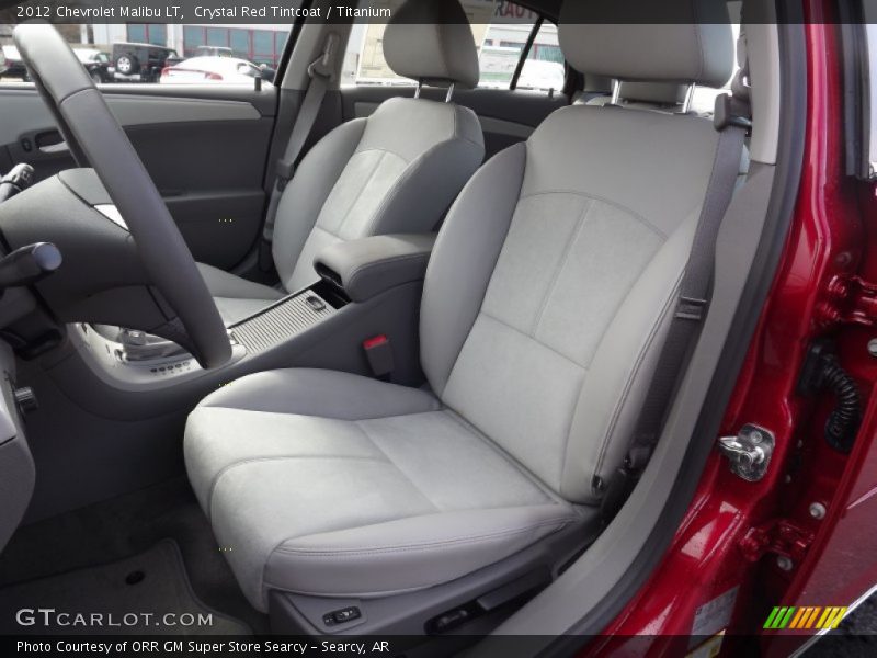 Crystal Red Tintcoat / Titanium 2012 Chevrolet Malibu LT