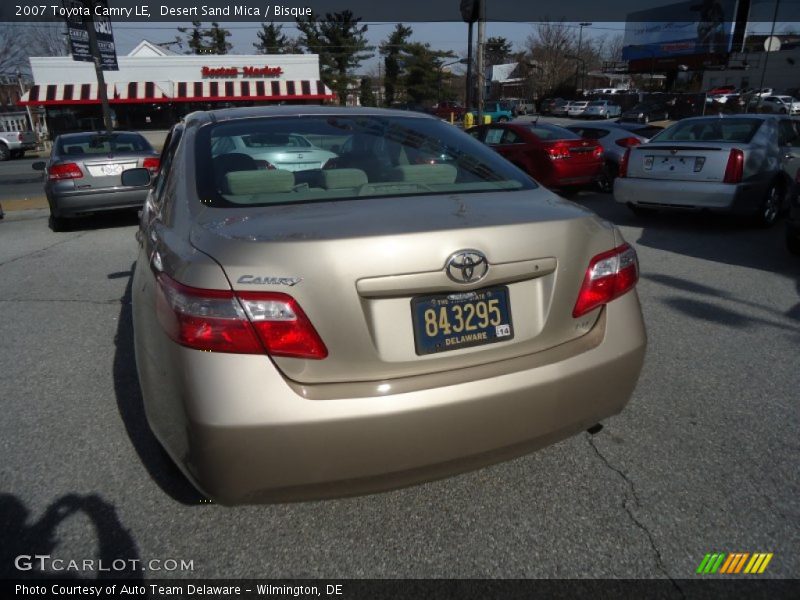 Desert Sand Mica / Bisque 2007 Toyota Camry LE