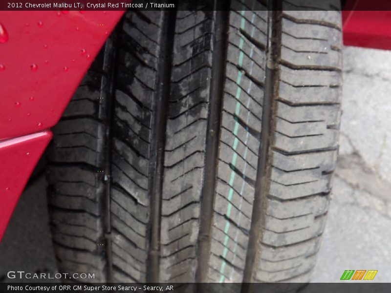 Crystal Red Tintcoat / Titanium 2012 Chevrolet Malibu LT