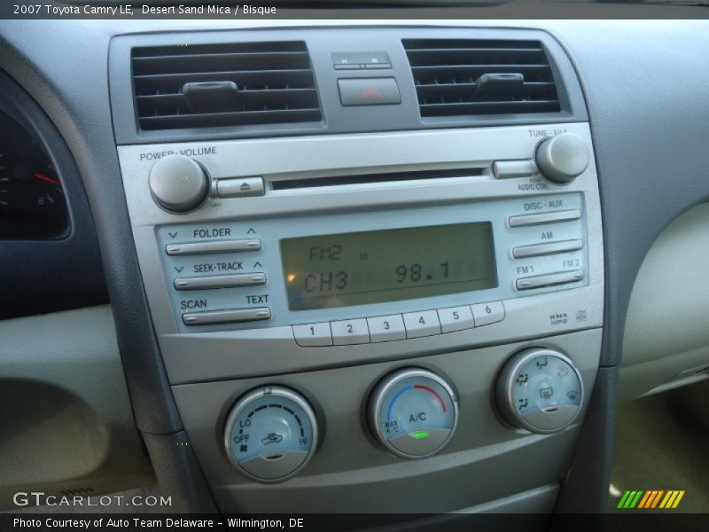 Desert Sand Mica / Bisque 2007 Toyota Camry LE