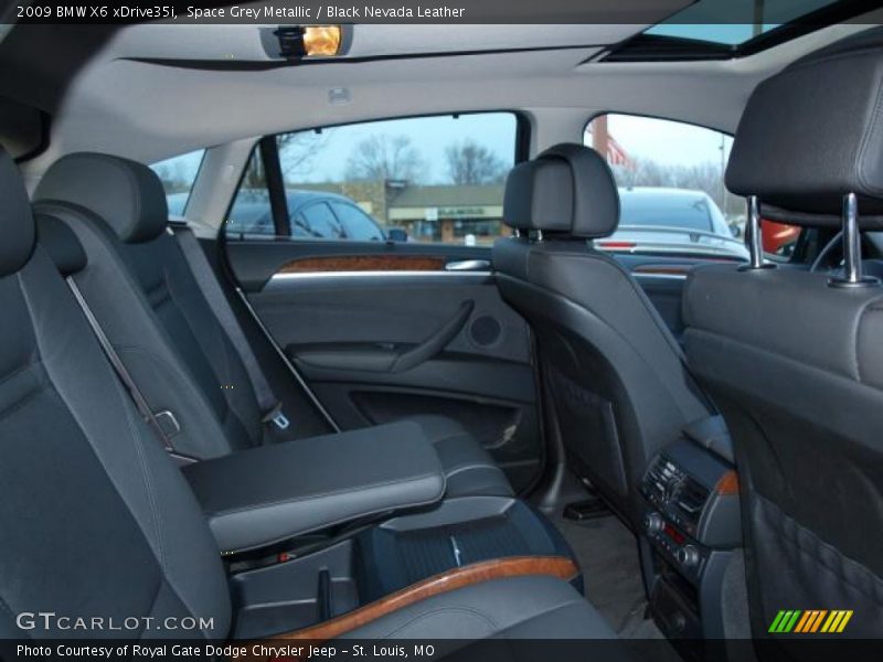 Space Grey Metallic / Black Nevada Leather 2009 BMW X6 xDrive35i