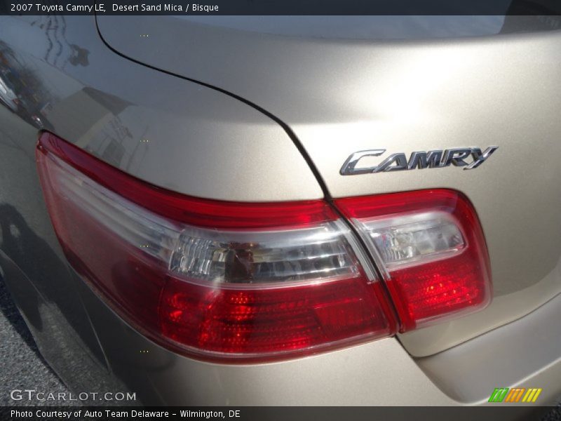 Desert Sand Mica / Bisque 2007 Toyota Camry LE