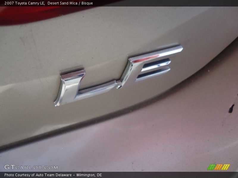 Desert Sand Mica / Bisque 2007 Toyota Camry LE