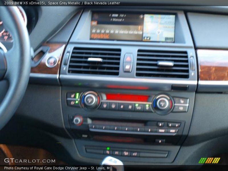 Space Grey Metallic / Black Nevada Leather 2009 BMW X6 xDrive35i